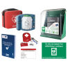 Offre pack défibrillateur HS1 avec housse slim + armoire + kit d'hygiène + signalétique + registre