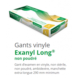 Gants vinyle Exanyl Long®...
