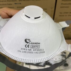 Masque FFP3 NR, DISPOSABLE PROTECTIVE MASK, CUP SHAPE, WITH FILTER.