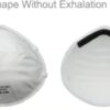 Masque FFP3 NR, DISPOSABLE PROTECTIVE MASK, CUP SHAPE, WITH FILTER.