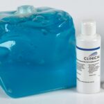 Gel de contact bleu