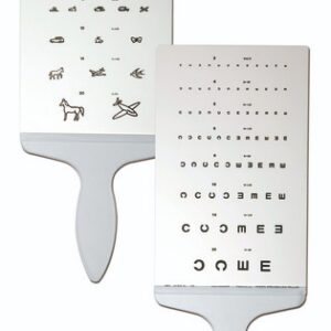 Echelle à main de Parinaud illettré